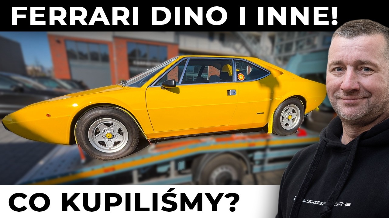 Ferrari DINO, Mercedes W124 500E, Porsche 924, AUTOUNION - Podróże wujka Tomka! | Abcar Oldtimers