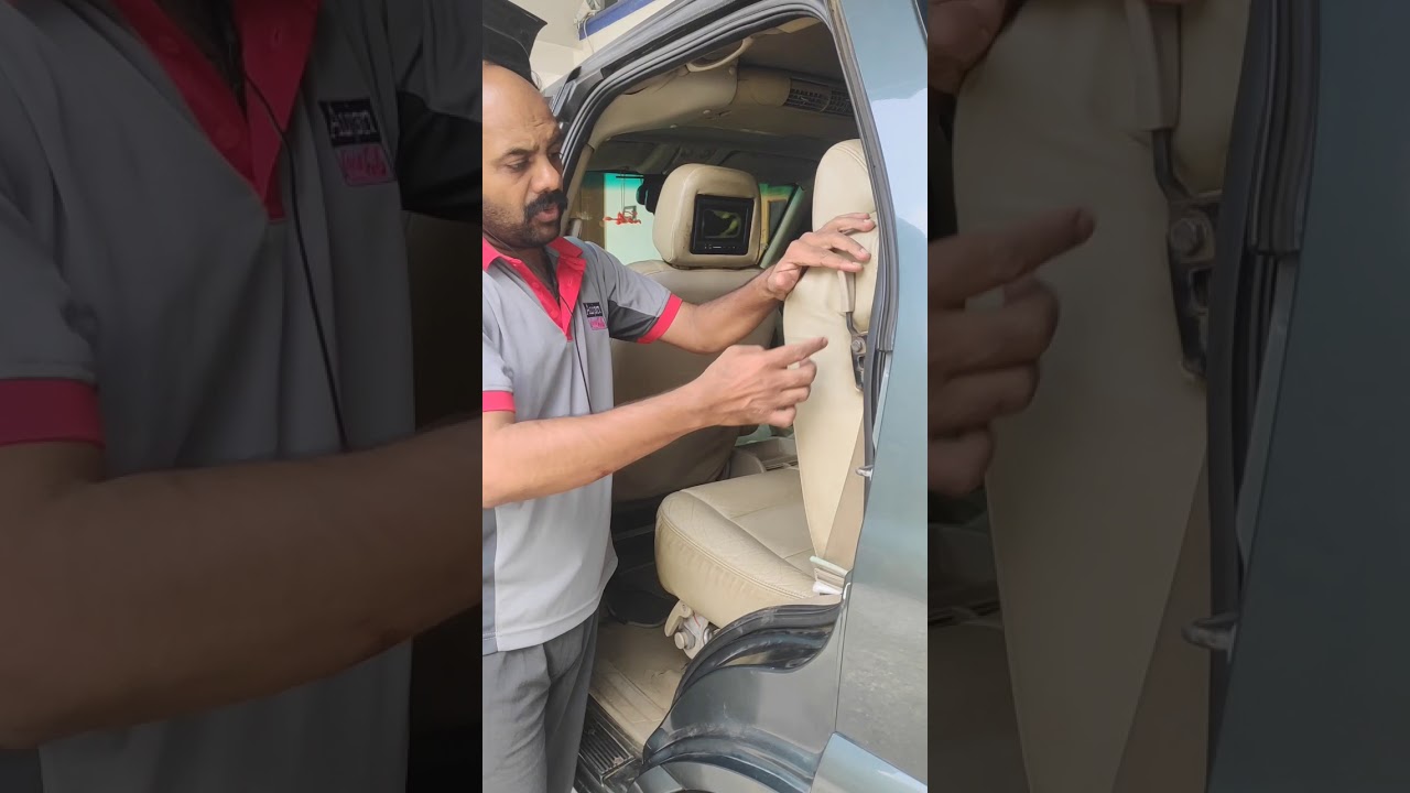 Tata Safari forward seat alterations