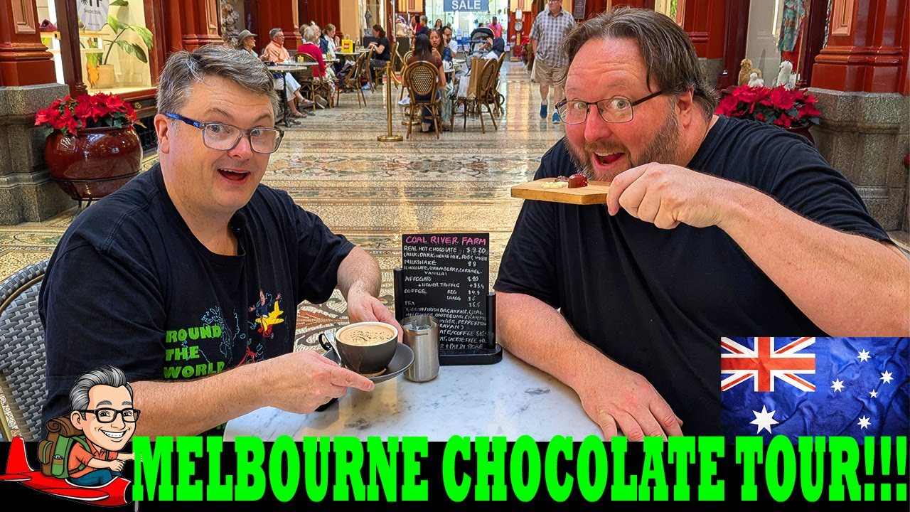 A CHOCOLATE TOUR of Melbourne! With Ivan Nevill - Prepare Your Tastebuds!