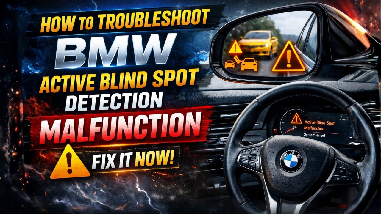 How To Troubleshoot BMW Active Blind Spot Detection Malfunction?