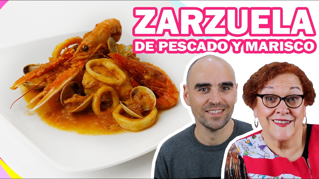 ZARZUELA de PESCADO y Marisco | Receta de NAVIDAD
