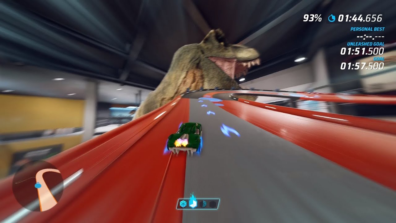 Hot Wheels Unleashed 2: Turbocharged - Dinosaur Catcher Time Trial (Unleashed Goal - Hard)