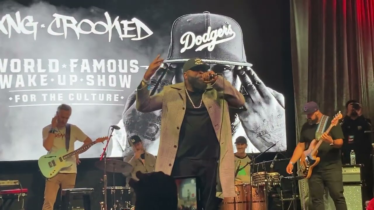 Kxng Crooked freestyle @ Wake Up Show for the Culture Pt 2