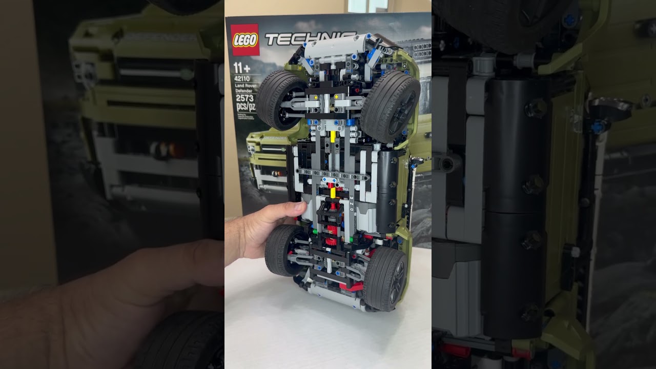 How to Motorize LEGO Technic 42110 Land Rover Defender | Full RC Car Mod Tutorial (4K)