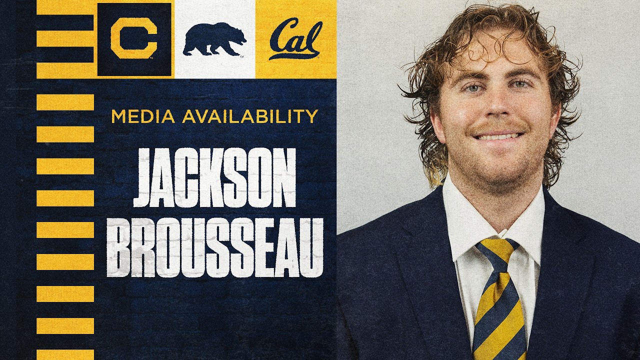 Cal Football: Jackson Brousseau Media Availability (3.18.2026)