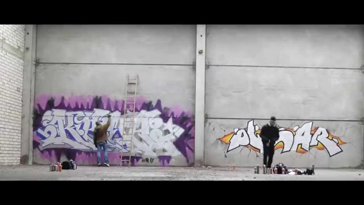 Graffiti Timelapse Chrome Styles - N&uuml;rnberg, Erlangen, PYSER | HURK | REAL | DBTH crew