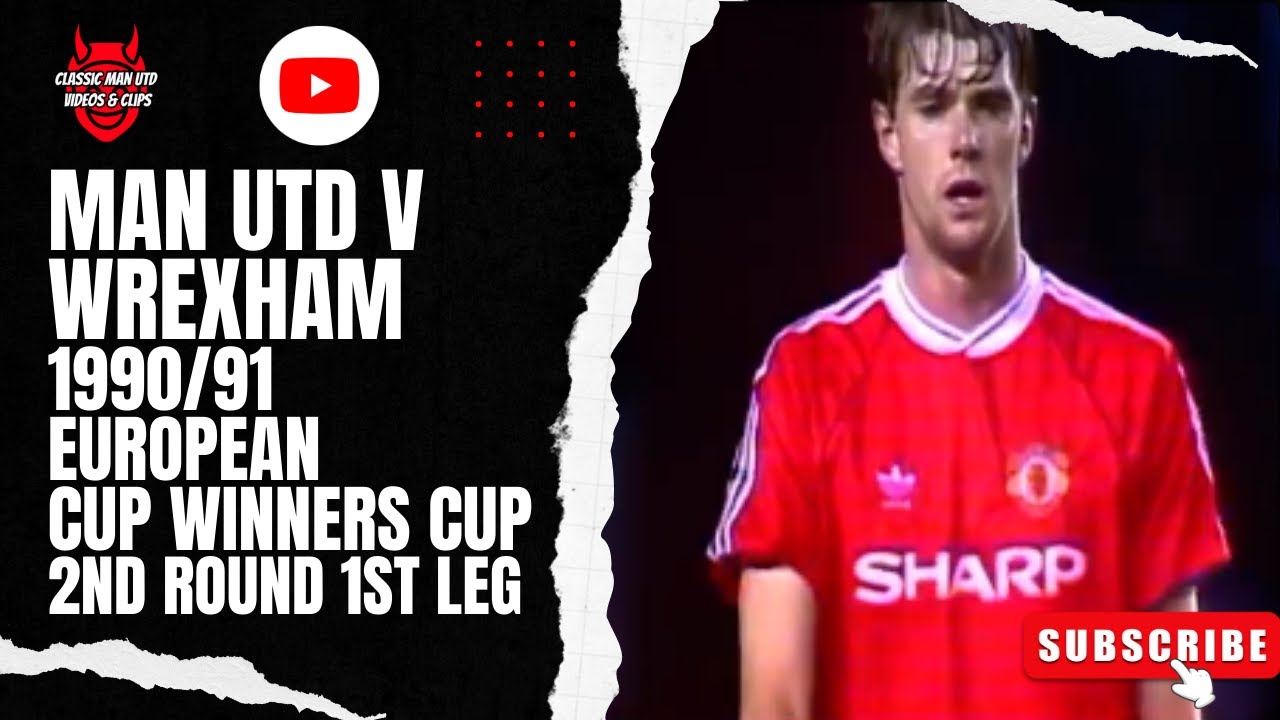 Man Utd v Wrexham 1990/91 European Cup Winners Cup 2nd Round, 1st Leg