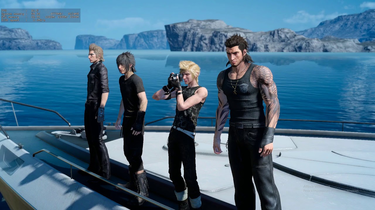 FINAL FANTASY XV :  Catching Styrial Bluefin Tuna