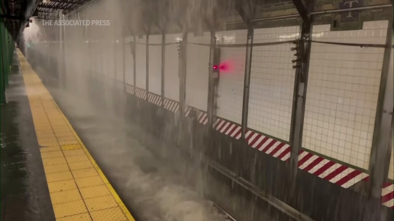 Nearly 2 million gallons of water flood New York's Times Square after pipe breaks