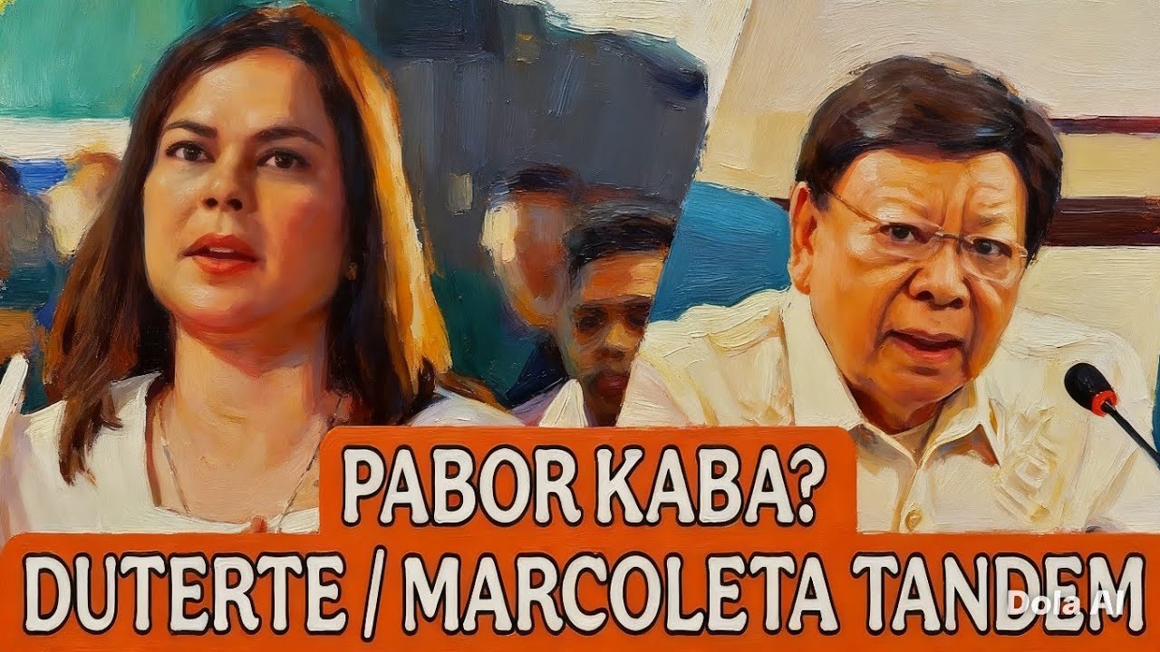 SURVEY PABOR KABA? / HALIMBAWA VP INDAY SARA DUTERTE AT SENATOR RODANTE MARCOLETA TANDEM?