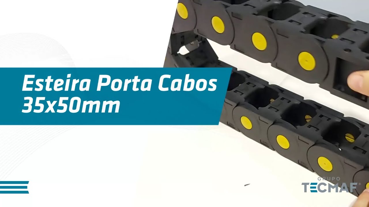 Esteira Porta Cabos 35x50