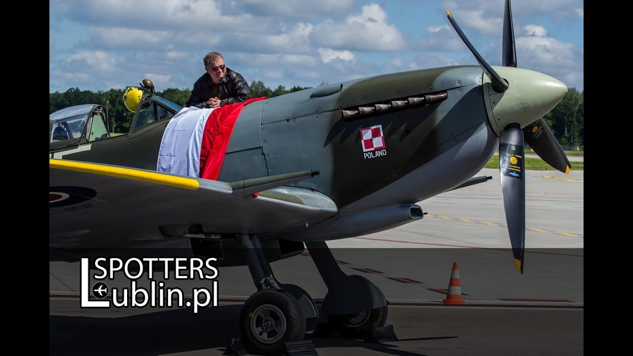 Supermarine Spitfire at Lublin Airport!
