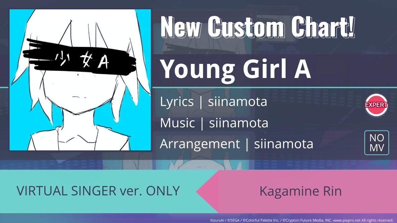 Young Girl A / 少女A (EXPERT 25) Custom PJSK Chart
