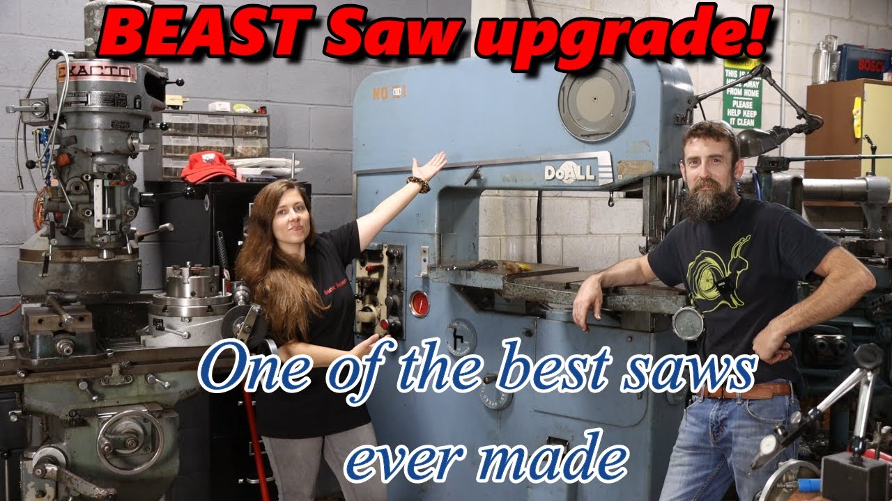 ONE Of THE BEST SAWS EVER MADE. A BIG DoALL Band saw for the shop :-)