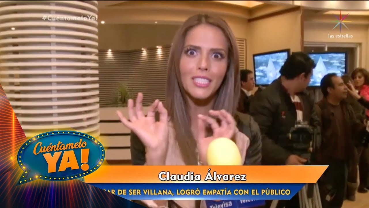 Claudia Álvarez recuerda su personaje en Porque el amor manda | Cuéntamelo YA!
