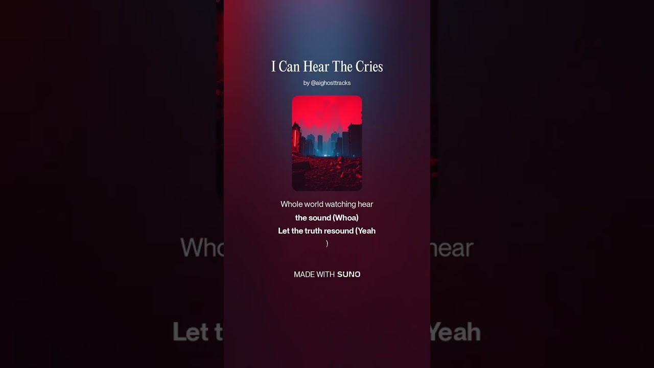 I Can Hear The Cries 1 #hiphop #music #newmusic #aighosttracks