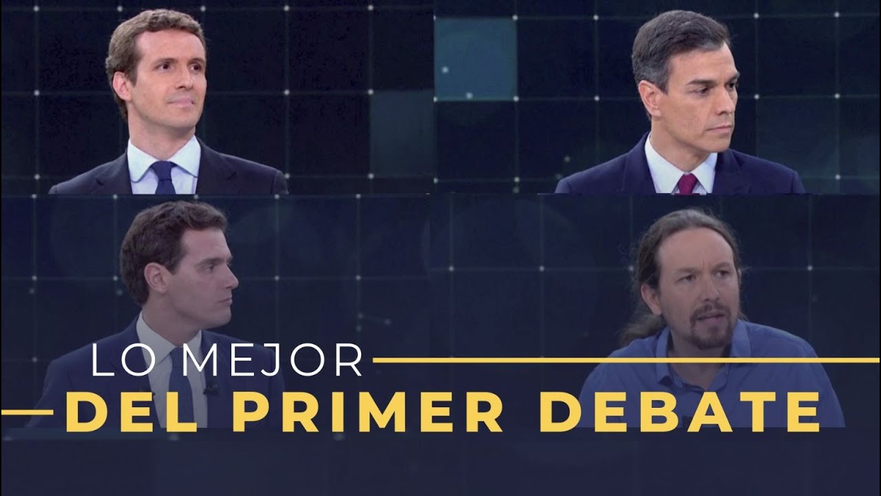 El debate electoral en ocho minutos
