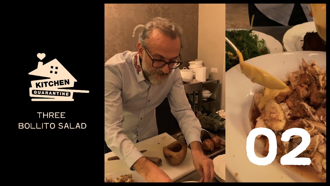 Massimo Bottura - Three Bollito Salad - Kitchen Quarantine