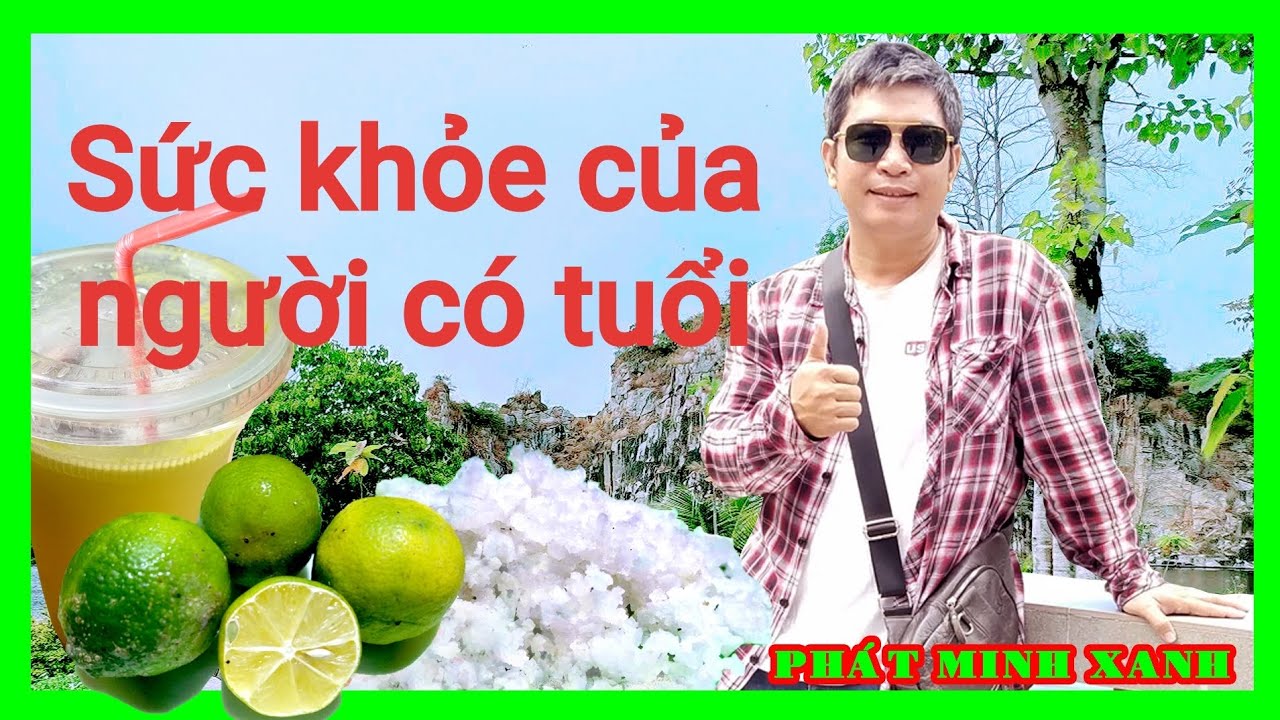 Uống chanh muối hạt và phơi nắng sáng tốt cho sức khỏe và xương khớp người có tuổi