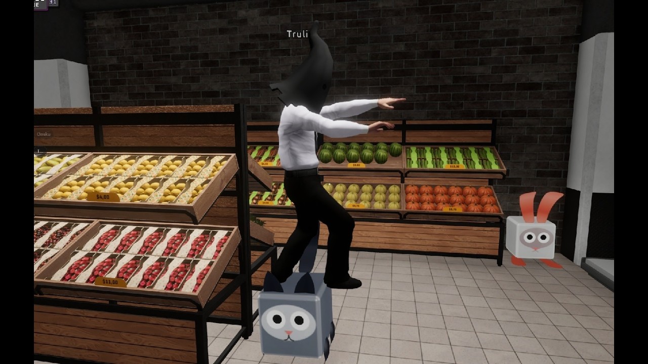 Kiukkupylly ja Kiusanhenki pelaa: Supermarket Together (8)