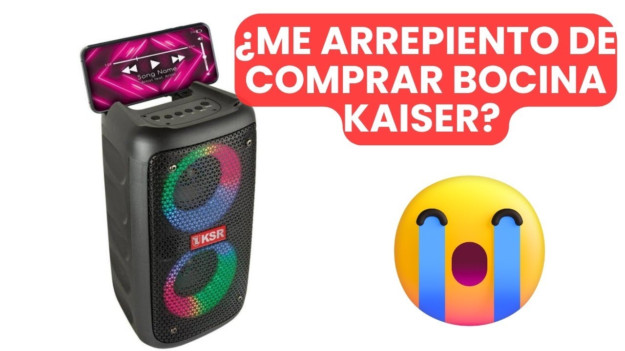 MINI BOCINA ESTÉREO KAISER 