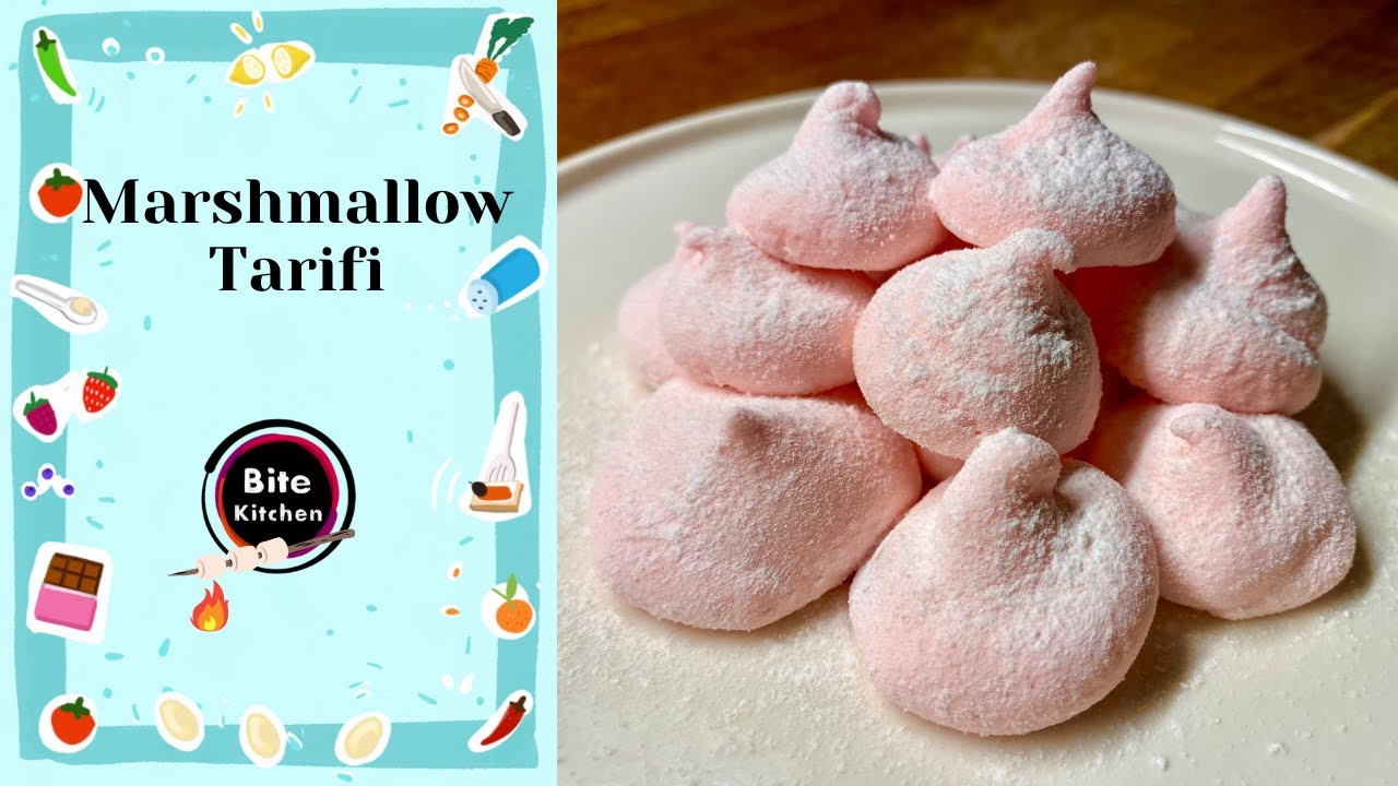 Evde Marşmelov Nasıl Yapılır? Marshmallow Recipe