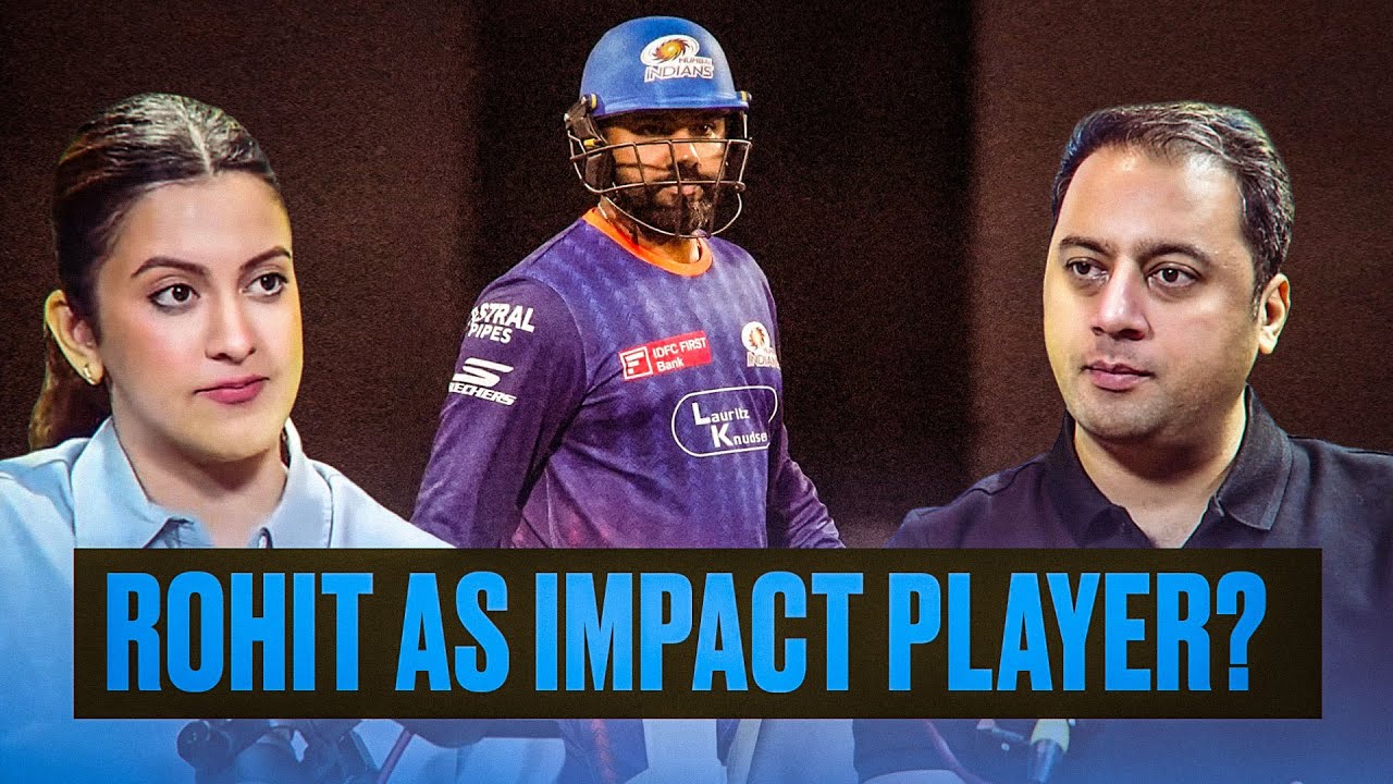 Rohit Sharma As Impact Player for Mumbai Indians | IPL 2025