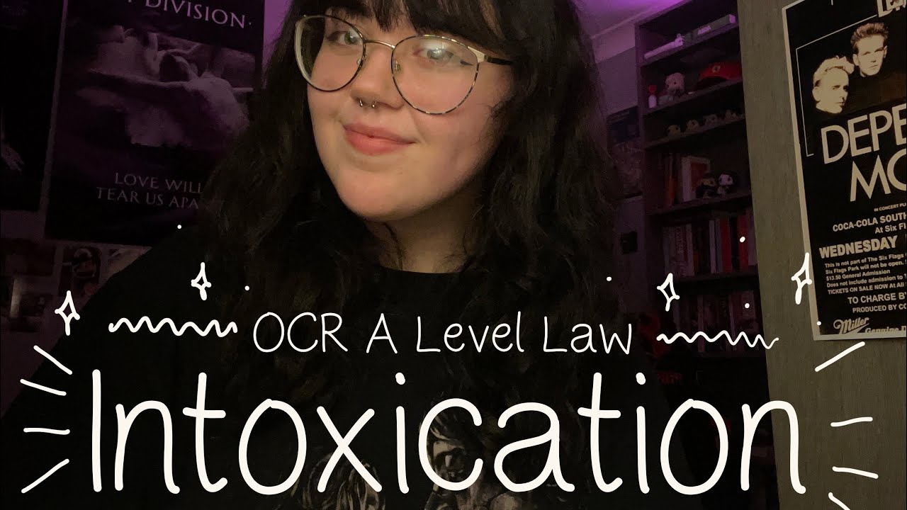Intoxication A Level Law Revision (OCR content)