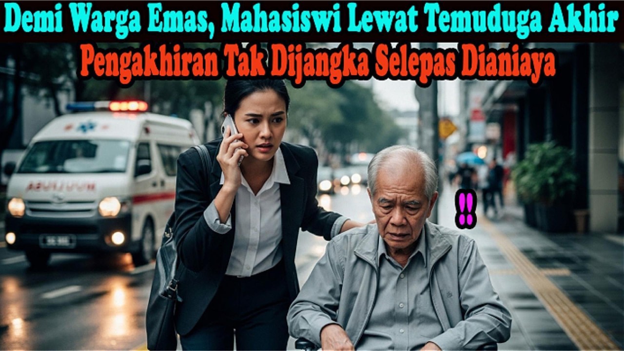Bantu Penasihat Kanan, Mahasiswi Miskin Terlewat Temuduga. Takdirnya Berubah Selepas Difitnah!