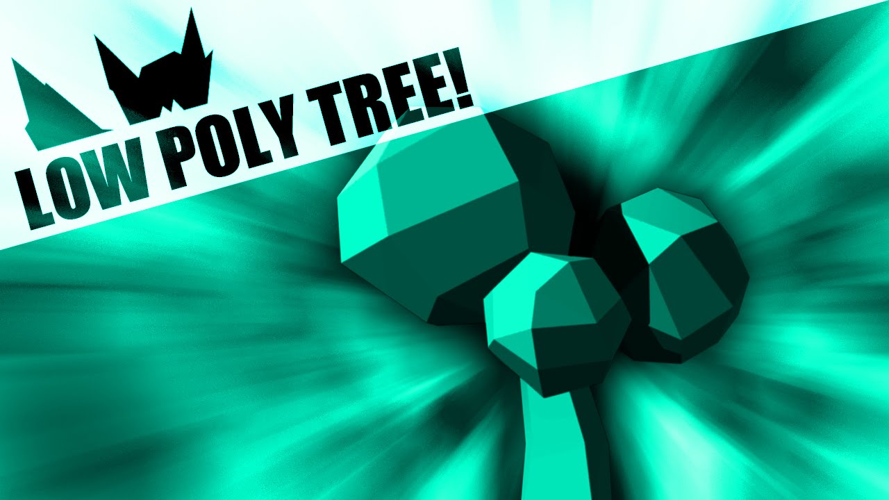 Low Poly Tree | Quick Maya Tutorial
