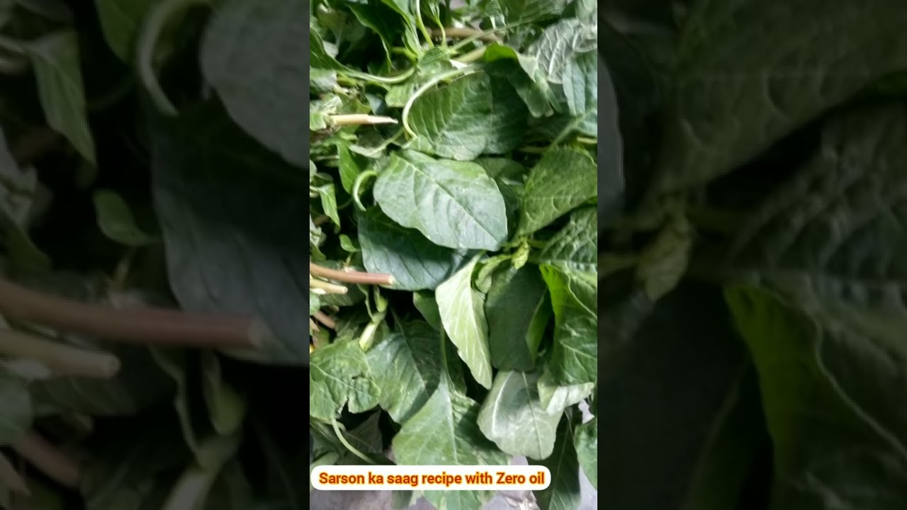 Healthy Saag recipes for you😱👨‍👩‍👦‍👦