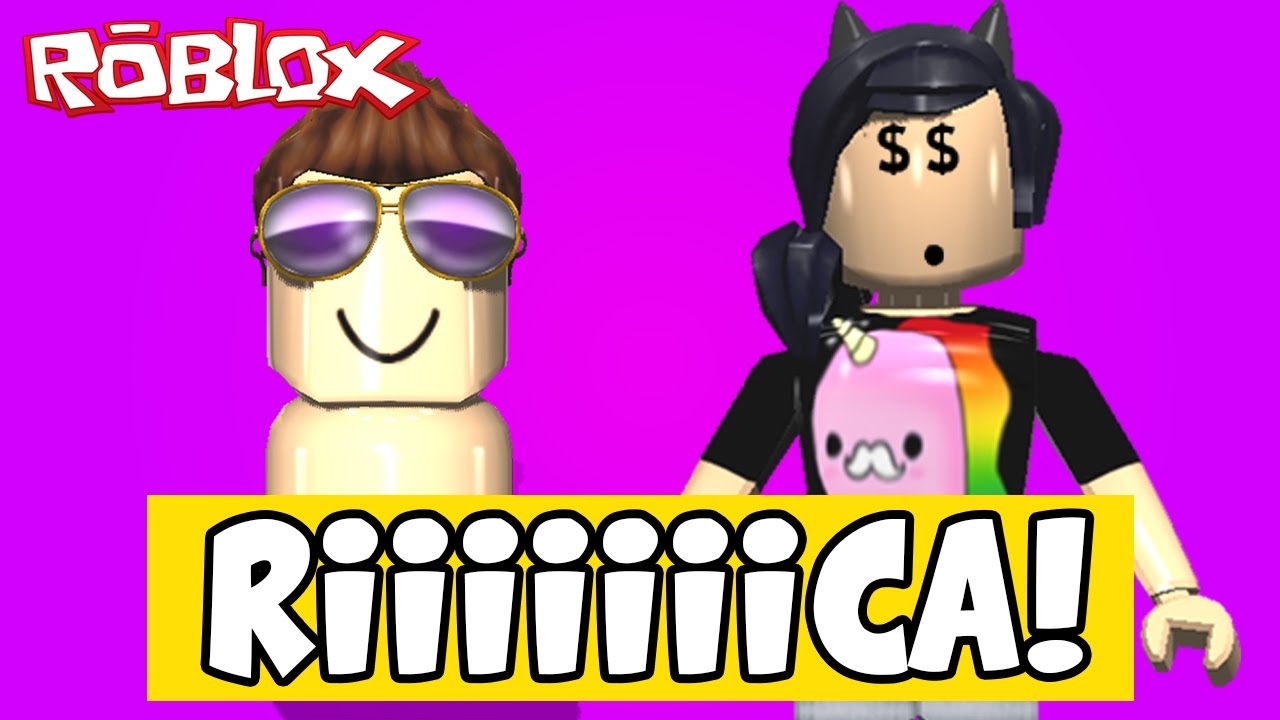 EU FIQUEI RIIIICA! - Roblox (Live Life Rich and Famous!)