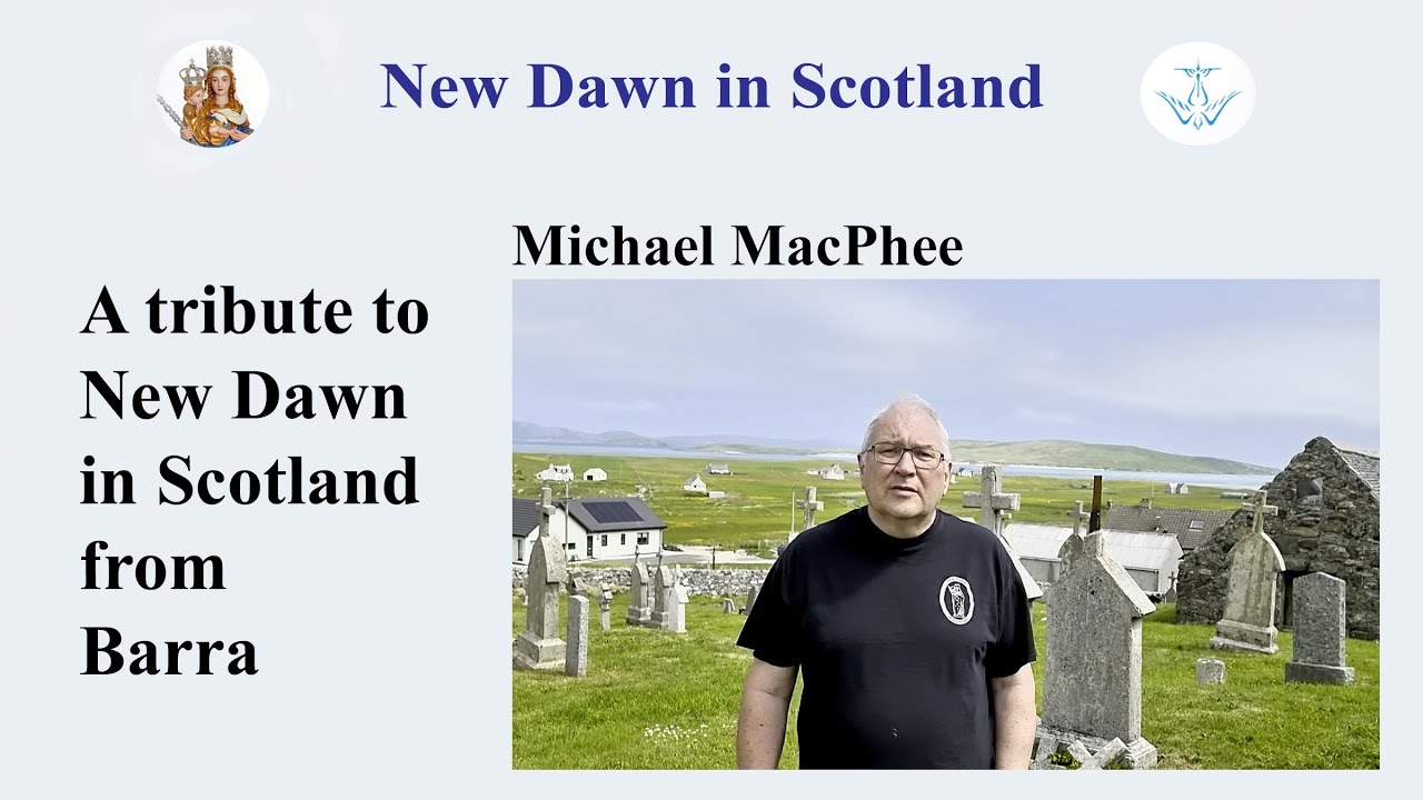 Michael MacPhee's tribute to New Dawn in Scotland from Barra