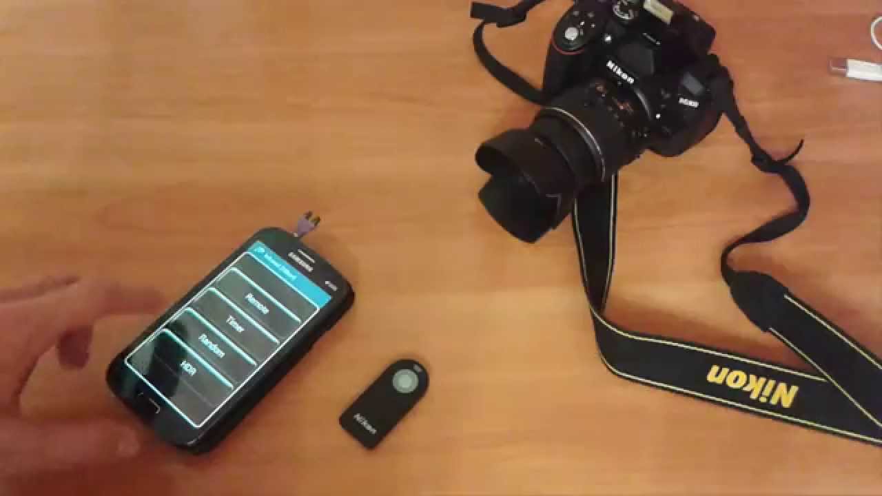 DIY DSLR Remote Control with Smartphone | Infrared Dongle for Android
