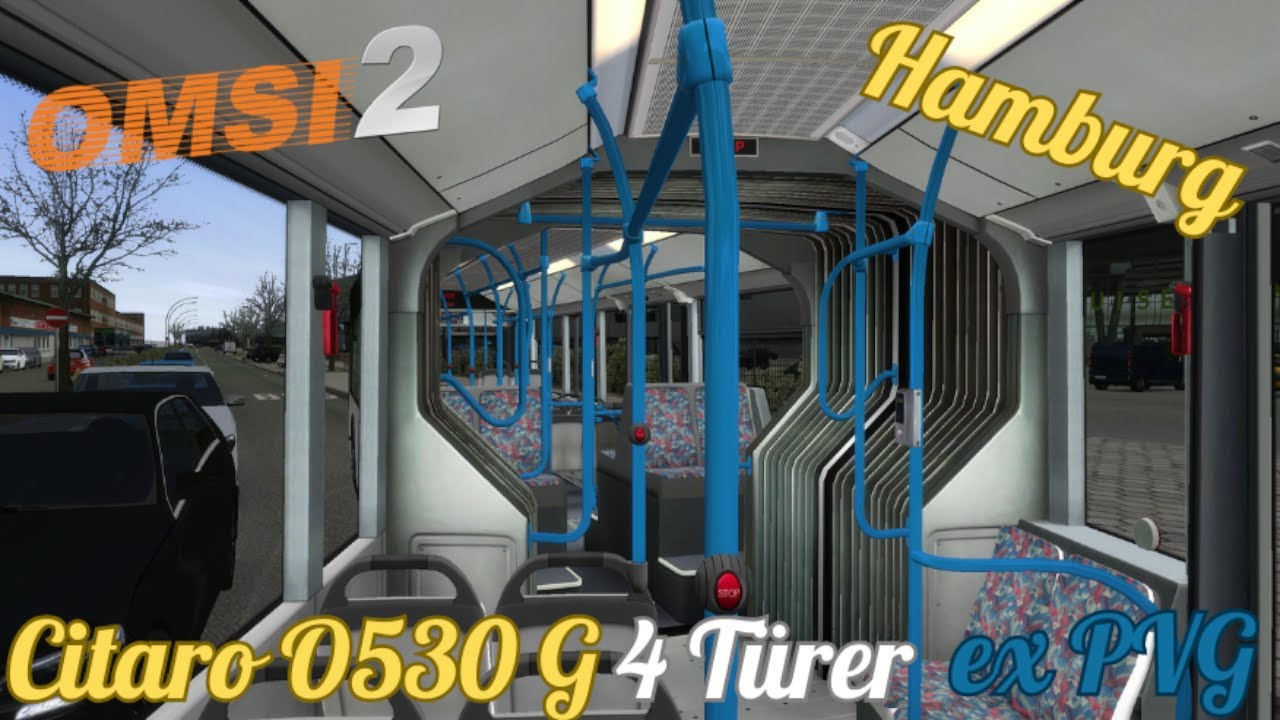 4K50FPS [OMSI 2] Sound-Mitfahrt [Citaro O530 G - 4 Türer] ex PVG ]Hamburg Linie 20 DLC]