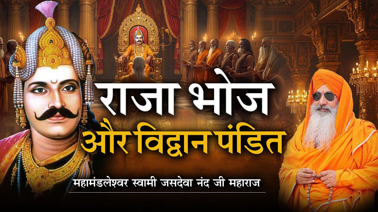राजा भोज और विद्वान पंडित - स्वामी जसदेवा नंद जी (आलमगीर वाले)