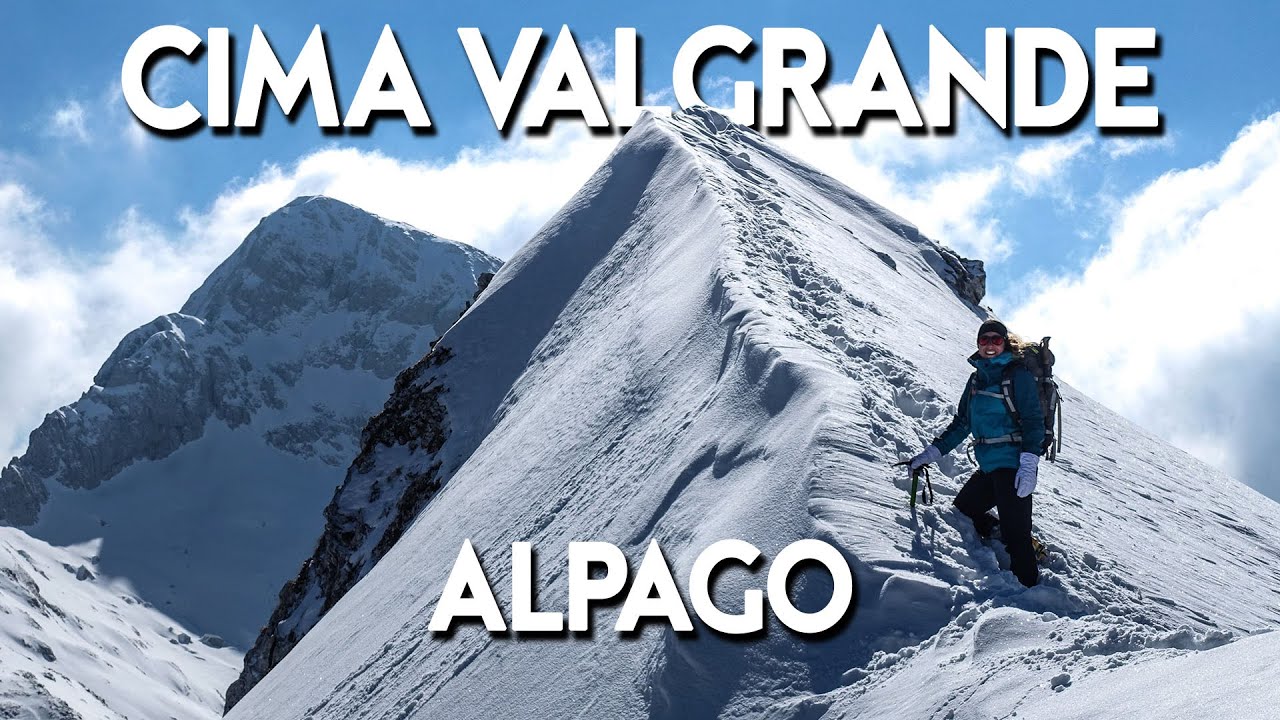 CIMA VALGRANDE 2.007m in Invernale ◭ Alpago (BL) | Prealpi Venete