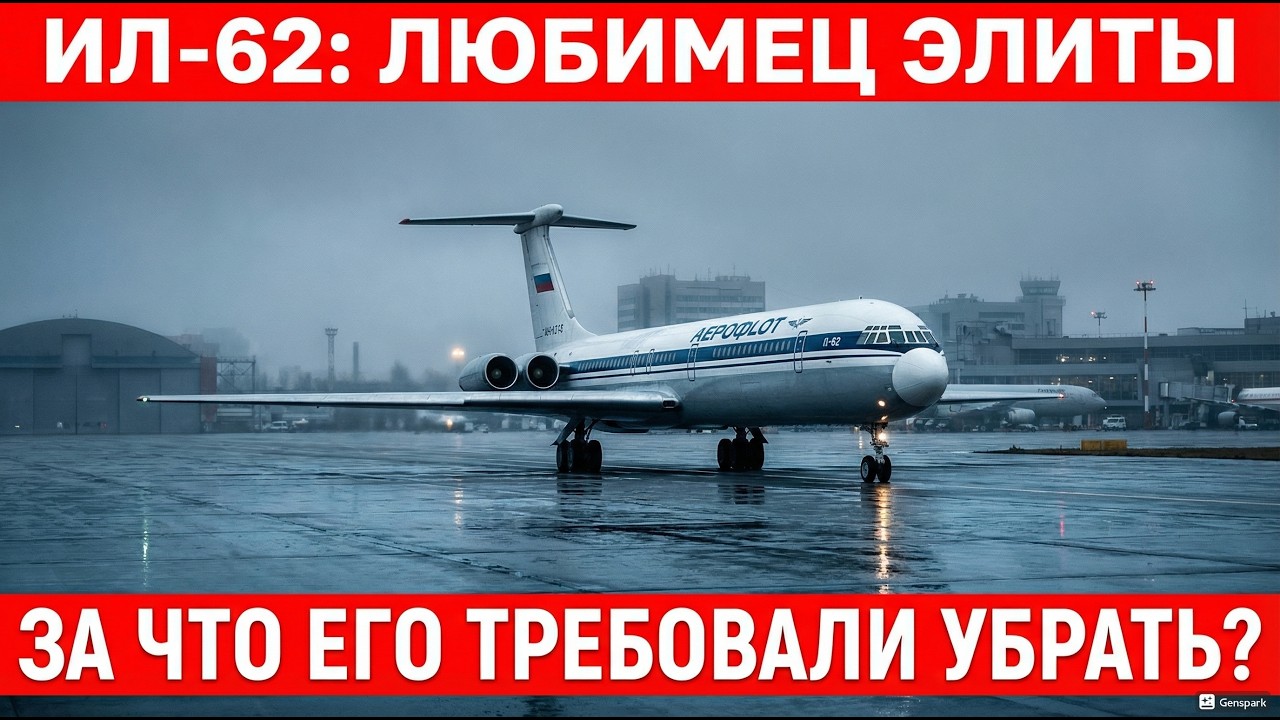ИЛ-62: ЛЮБИМЕЦ ЭЛИТЫ. ЗА ЧТО ЕГО ТРЕБОВАЛИ УБРАТЬ?