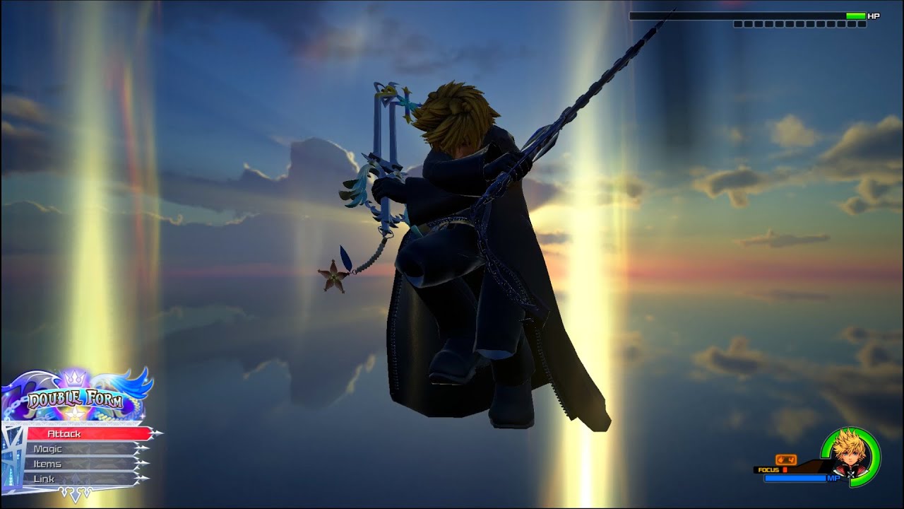 Kingdom Hearts 3 (Mod) Roxas vs Xion Twilight Town Arena
