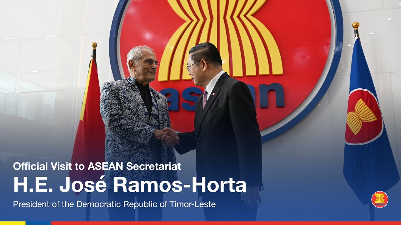 Official Visit to the ASEAN Secretariat by H.E. José Ramos-Horta