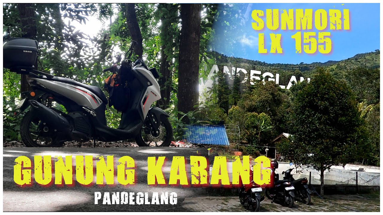 SUNMORI mencari kopi Gunung Karang Pandeglang | Yamaha Lexi LX 155 | Imah Kopi - Saung Biru