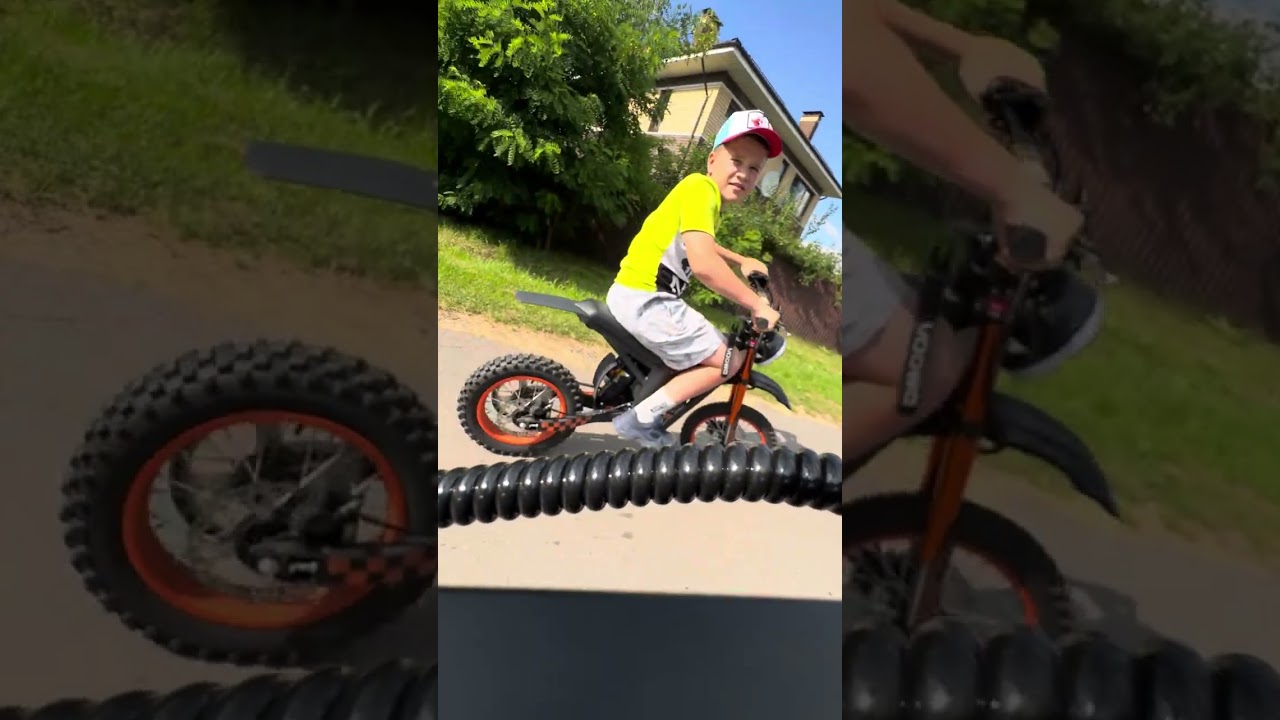 Легендарная гонка на этом канале электропитбайк Kugoo wish 01 vs  электросамокат Kugoo M2+