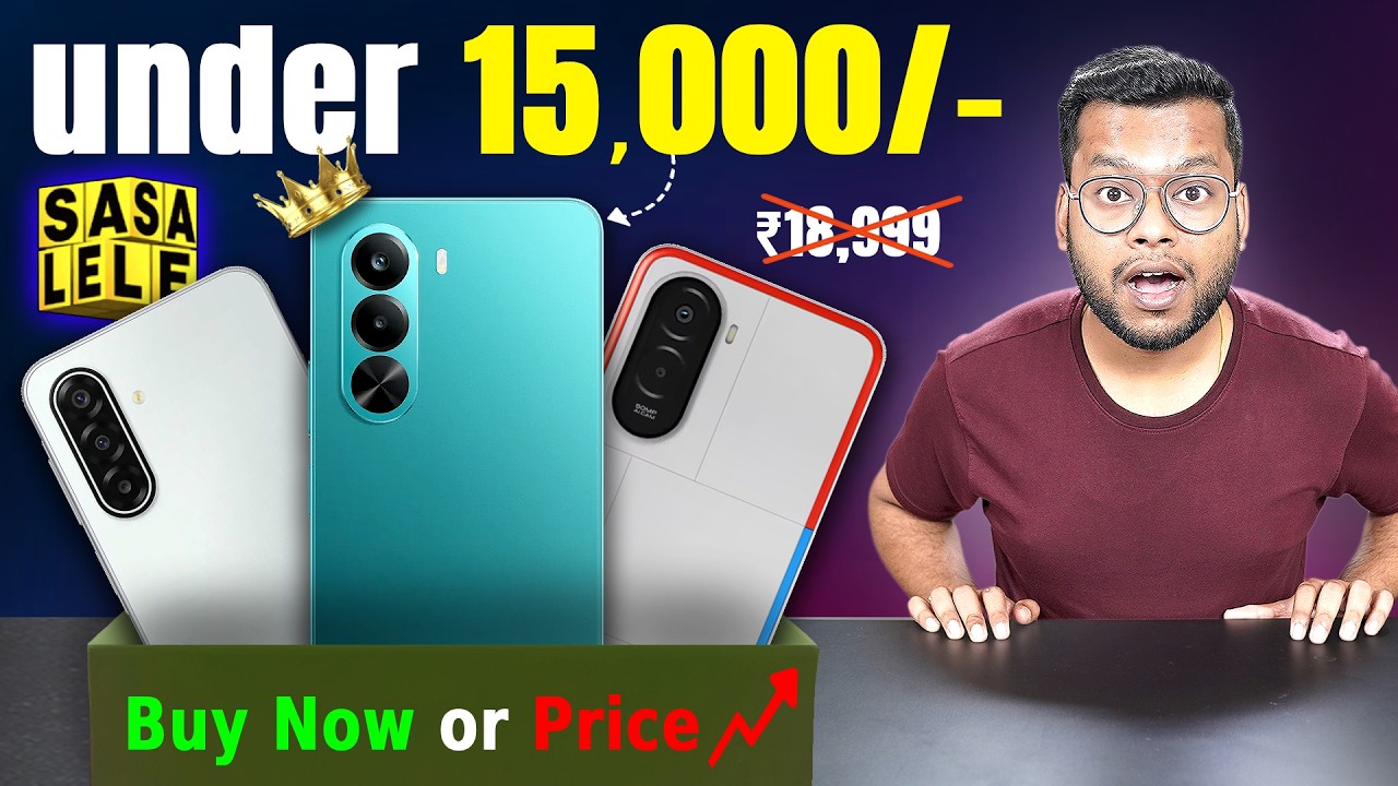 Best Smartphone under 15000 in Flipkart SASA LELE SALE ⚡️⚡️ Best Phone Under 15000 in 2026 & Best 5G