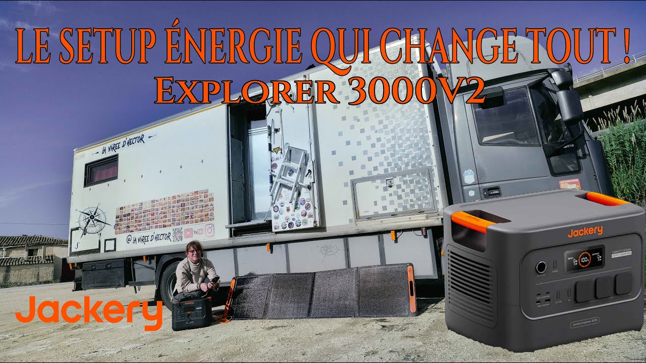 226 - Jackery 3000 V2 : silence, puissance et autonomie + SolarSaga 200W ! #Jackery #Jackery3000V2