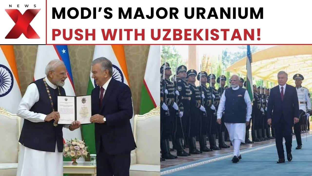 India&rsquo;s Nuclear Fuel Push: Modi Announces Long-Term Uranium Arrangement In Uzbekistan