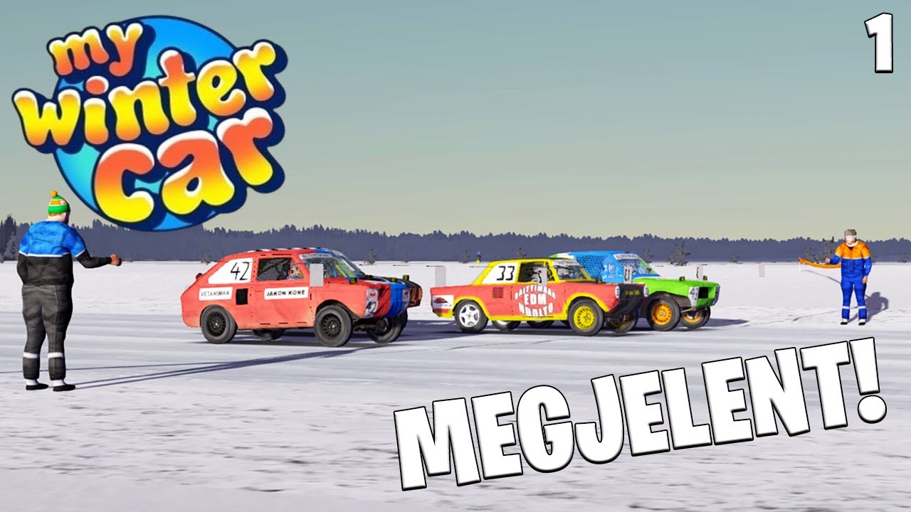 My Winter Car LIVE #1 - ❄️ EL SEM HISZEM! MEGJELENT! ❄️
