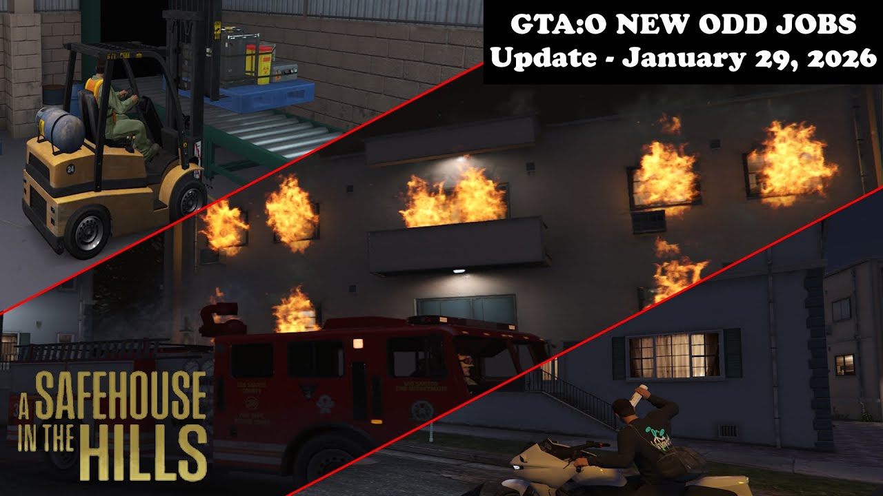 Playing Through ALL New Odd Jobs in GTA: Online!