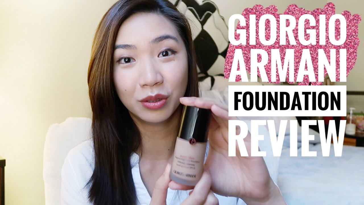 「實測」色號及肌膚類型如何選擇 | Giorgio Armani 完美絲絨水慕斯粉底實測 ｜Power Fabric Foundation Review ｜Sharonsharbear