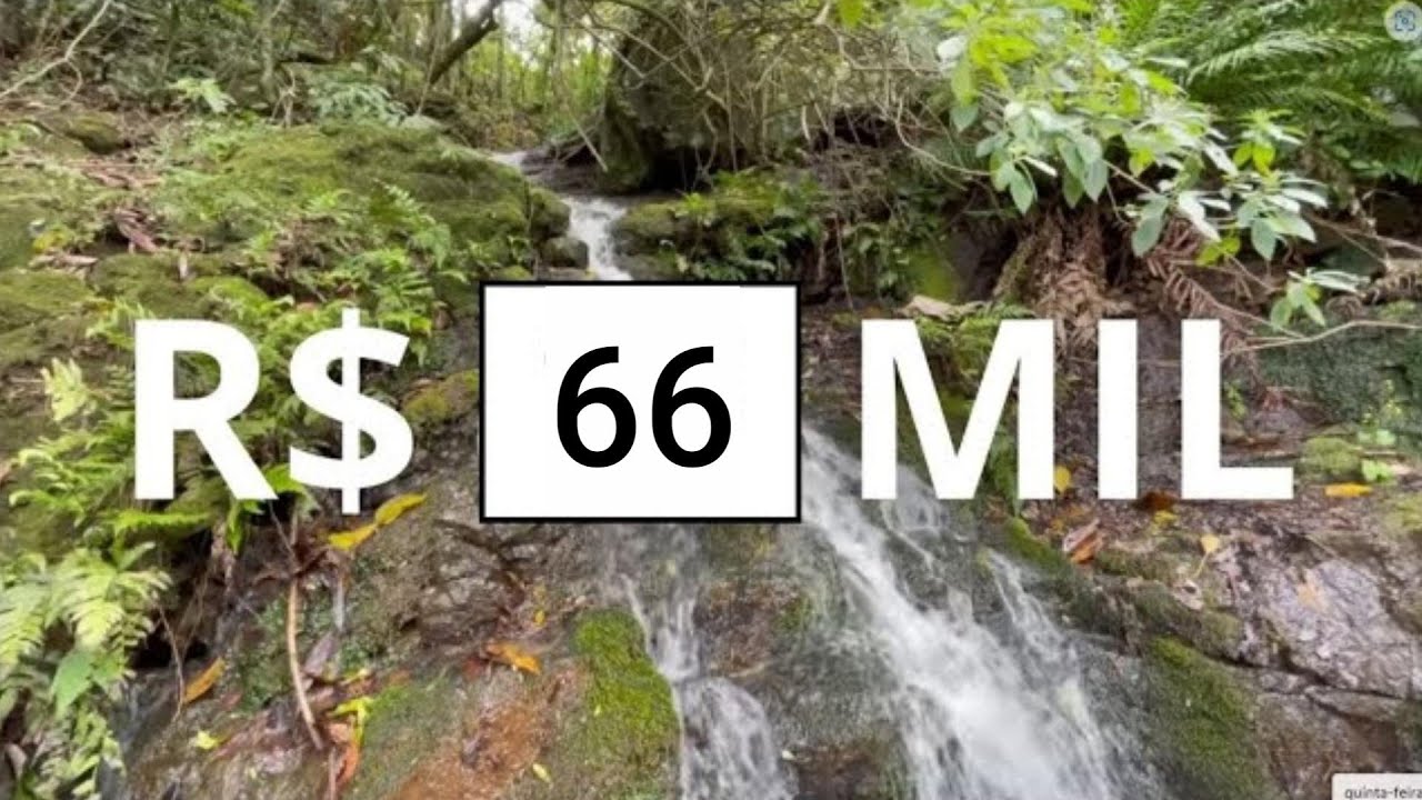 ( VENDIDO)CHACRINHA NA BR 101 EM MAQUINÉ  DUAS CACHOEIRAS LUZ ÁGUA ENCANADA  FIBRA ÓTICA R$ 66 MIL