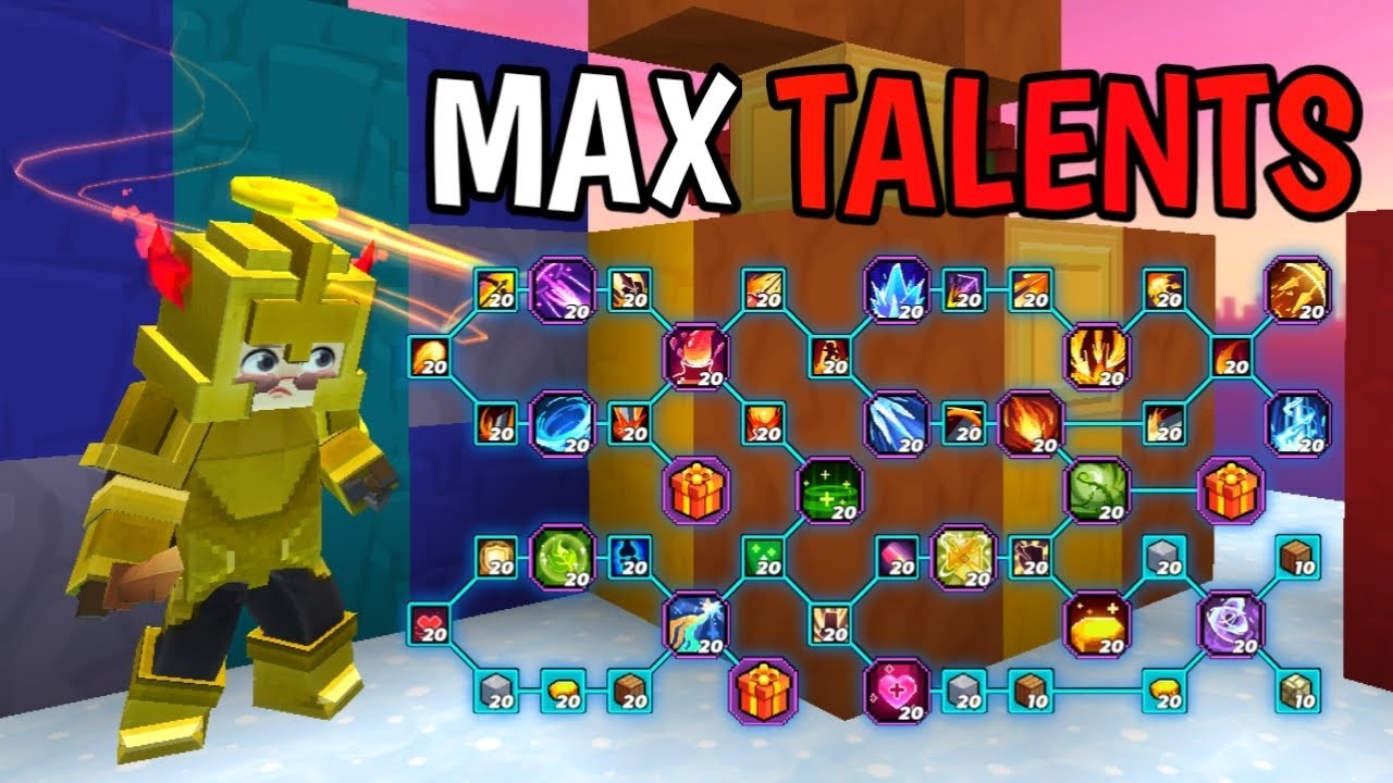 Playing Bedwars On A Max Talent Account